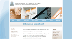 Desktop Screenshot of hautarzt-cronenberg.de